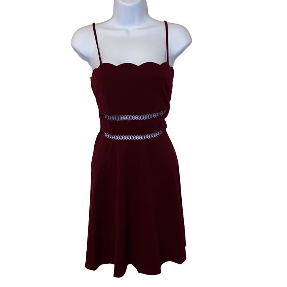 Trixxi Sleeveless Fit & Flare Dress